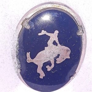 Men's Bolo Tie Pendant- Wyoming State- Unsure of metal composition